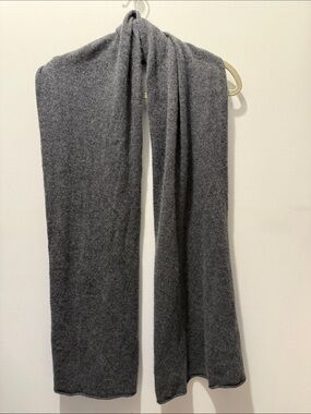 Aritzia Auxiliary 100% cashmere grey scarf